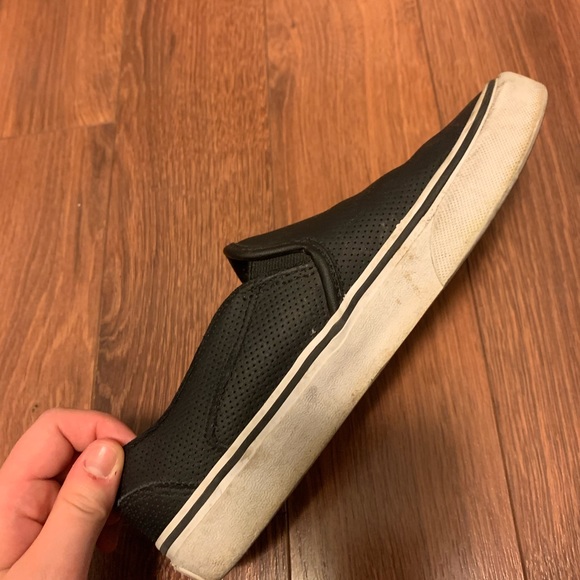 Selling  Vans leather slip on shoes. Worn but good condition - Picture 3 of 7
